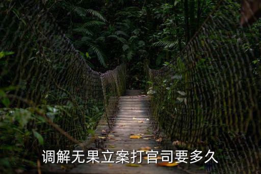 訴前調(diào)解不成多久立案，民事訴訟剛開始法院說調(diào)解但是對(duì)方連著幾天不接電話最后法院