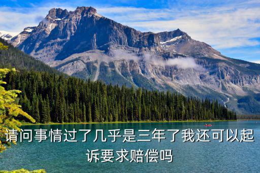民事訴訟過了三年還能起訴嗎，請(qǐng)問事情過了幾乎是三年了我還可以起訴要求賠償嗎