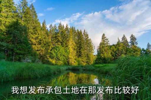 我想發(fā)布承包土地在那發(fā)布比較好