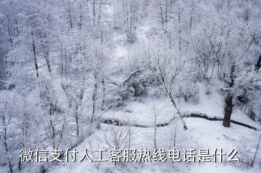 微信支付人工客服熱線電話是什么
