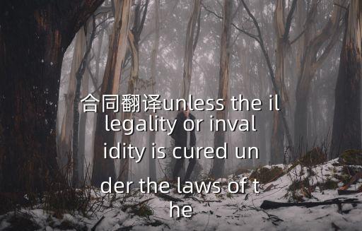 無效合同的認(rèn)定及處理 英文翻譯，合同無效怎么認(rèn)定