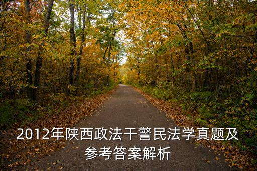民法學(xué)1考試試題及答案，2012年寧夏政法干警民法學(xué)真題及參考答案解析