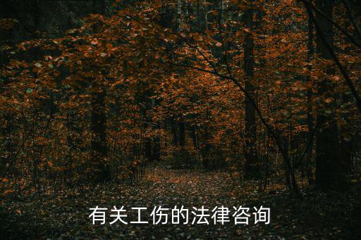有關(guān)工傷的法律咨詢