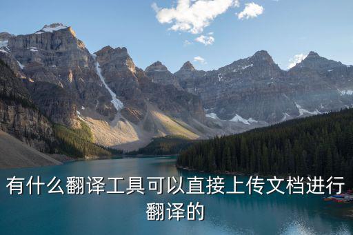 文件翻譯軟件，求個(gè)能翻譯文件的翻譯工具