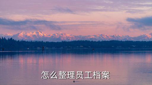 怎么整理員工檔案