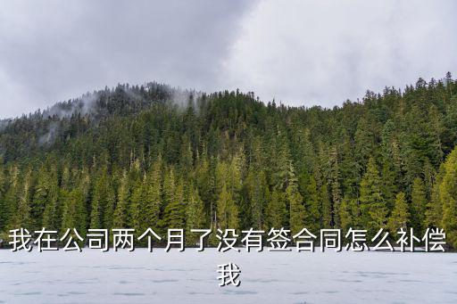 兩個月不簽勞動合同如何賠償，進(jìn)廠兩個月未簽勞動合同炒了應(yīng)該有些什么賠償