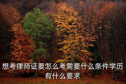 法務(wù)師資格證報(bào)考條件，人力資源法務(wù)師報(bào)名需要什么條件嗎我從事人事4年不知道能不能