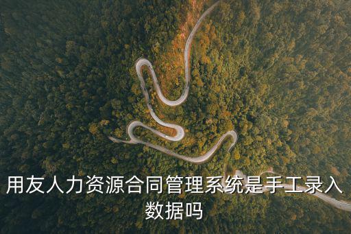 用友人力資源合同管理系統(tǒng)是手工錄入數(shù)據(jù)嗎