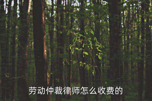 勞動(dòng)仲裁咨詢律師費(fèi)用，請(qǐng)問勞動(dòng)仲裁律師收費(fèi)標(biāo)準(zhǔn)