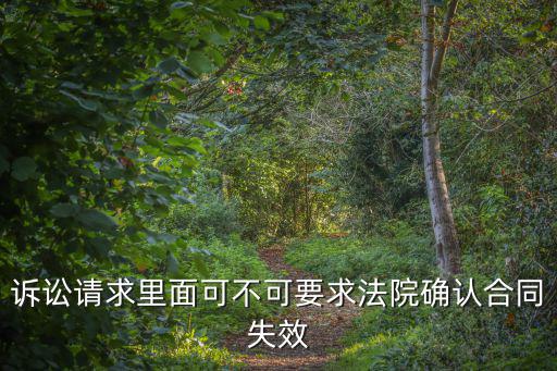 起訴確認合同無效，如何確認合同無效