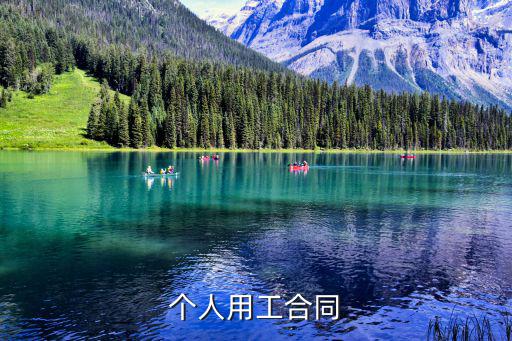 個人用工合同