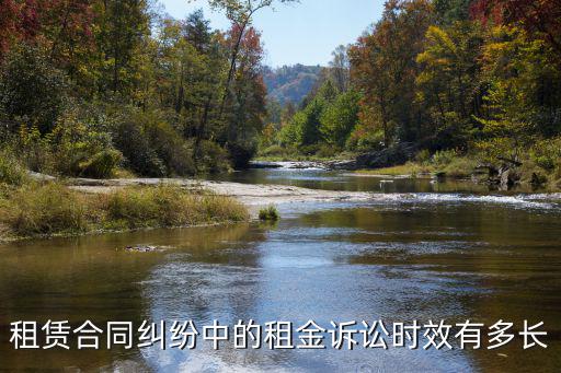 租賃合同糾紛中的租金訴訟時(shí)效有多長(zhǎng)