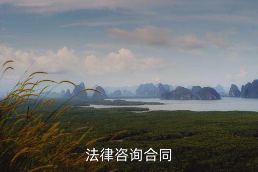 法律咨詢合同