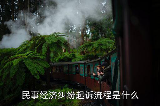 民事經(jīng)濟(jì)糾紛起訴流程是什么
