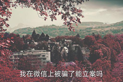 微信詐騙立案必須滿足三個條件，微信被騙多少錢才能立案微信被騙多少錢才能立案