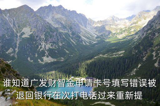 廣發(fā)e秒貸說卡號(hào)錯(cuò)誤，廣發(fā)銀行信用卡辦理說手機(jī)號(hào)碼格式有誤什么意思