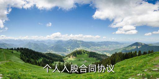 入股合伙人協(xié)議書圖片，有限公司入股協(xié)議書