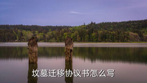 墓地轉(zhuǎn)讓協(xié)議書書怎么寫，墳?zāi)惯w移協(xié)議書怎么寫