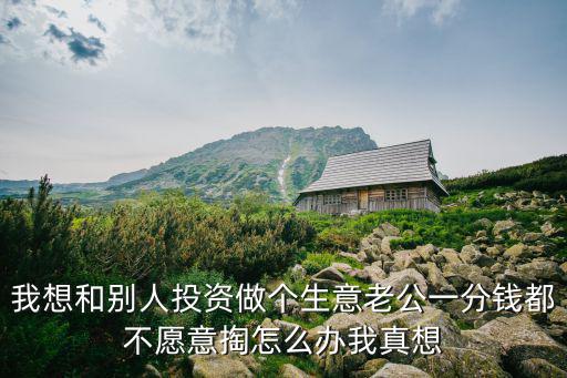我想和別人投資做個(gè)生意老公一分錢都不愿意掏怎么辦我真想