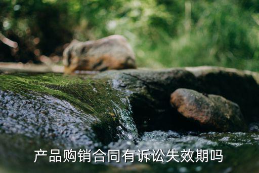 產(chǎn)品購銷合同有訴訟失效期嗎