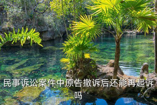 民事訴訟案件中原告撤訴后還能再起訴嗎
