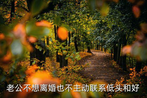 老公冷戰(zhàn)不提離婚也不聯(lián)系你，和老公吵架到現(xiàn)在半年都不聯(lián)系了可是他也不提離婚是怎么回事