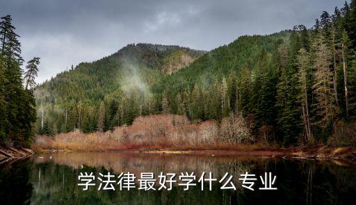 學(xué)法律最好學(xué)什么專(zhuān)業(yè)