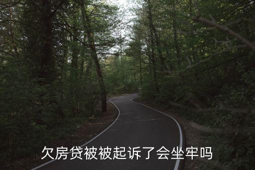 民事訴訟什么情況下坐牢，欠房貸被被起訴了會(huì)坐牢嗎