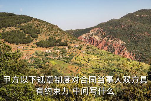 合同約束性條款，羈束性條款是什么意思
