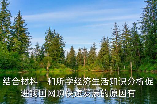 我國(guó)網(wǎng)購(gòu)快速發(fā)展的原因有哪些，結(jié)合材料一和所學(xué)經(jīng)濟(jì)生活知識(shí)分析促進(jìn)我國(guó)網(wǎng)購(gòu)快速發(fā)展的原因有