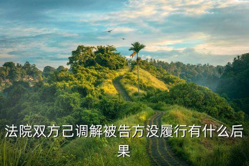 被告不同意調(diào)解會怎樣，被告不同意法院的調(diào)解是否原告還要去法院立案