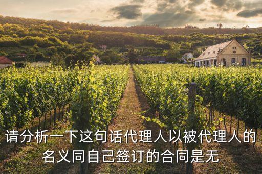 無效合同舉例分析，求一個合同成立但未生效的案例分析