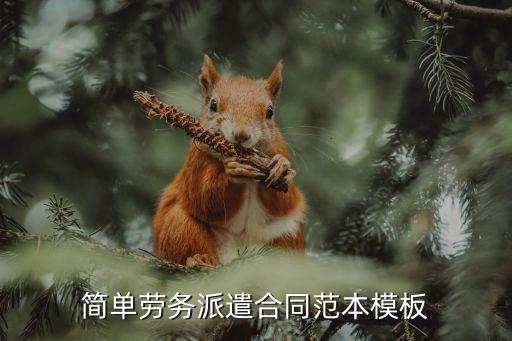 簡(jiǎn)單勞務(wù)派遣合同范本模板