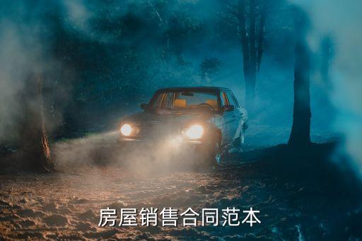 房屋出售協(xié)議范文，賣房合同怎么寫