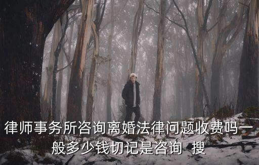 婚姻法律顧問咨詢費用，找律師當面咨詢婚姻問題費用需要多少