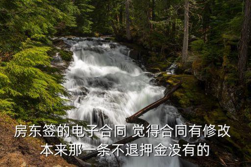 放心簽電子合同被改了，電子合同被改了怎么辦