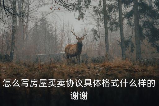 買賣房屋正規(guī)合同模板，買賣房屋合同怎么寫