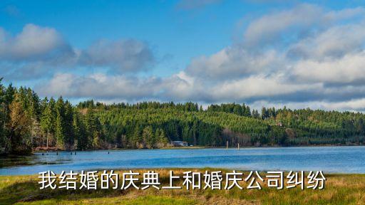 我結(jié)婚的慶典上和婚慶公司糾紛