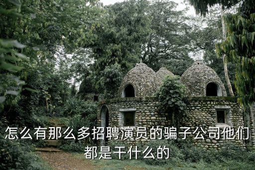 傳媒公司招演員套路，請問影視公司招聘演員會是騙局嗎