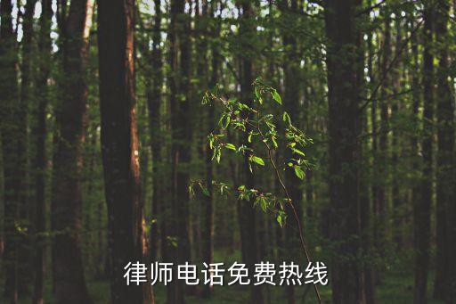 免費(fèi)法律咨詢的電話是多少，法律免費(fèi)服務(wù)電話