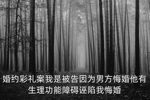 婚約彩禮糾紛案例，這是一件關(guān)于訂婚彩禮的民事案例