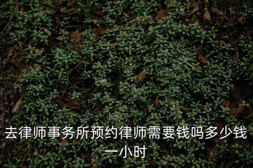 律師咨詢服務(wù)一小時(shí)，去律師事務(wù)所預(yù)約律師需要錢(qián)嗎多少錢(qián)一小時(shí)