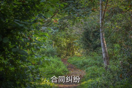 合同糾紛