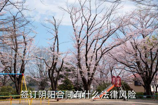 陰陽合同的法律漏洞有哪些，簽訂陰陽合同有什么法律風(fēng)險(xiǎn)