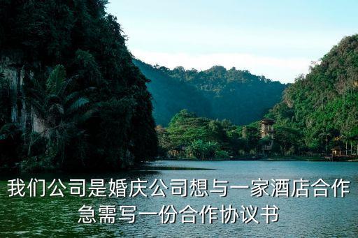 酒店婚慶合作協議合同范本，本人發(fā)起合伙開一家婚宴酒店股東有15人不知道股權協議書該怎