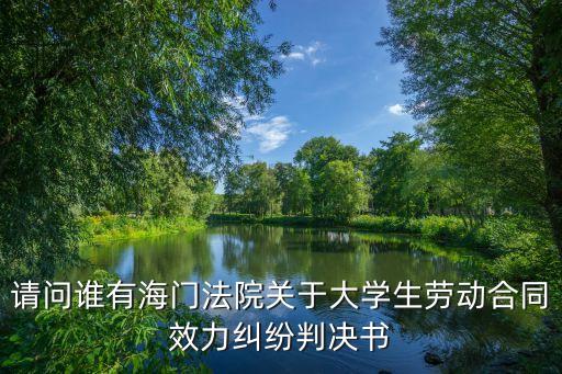 確認(rèn)合同效力判決書，合同糾紛判決書什么時候生效