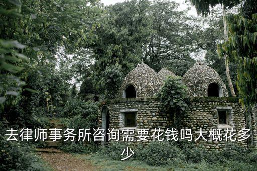 去律師事務(wù)所咨詢需要花錢嗎大概花多少
