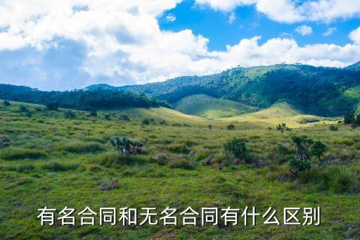 有名合同如何適用法律，有名合同和無名合同有什么區(qū)別