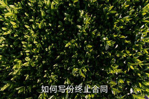 代理合同終止協(xié)議書范本，終止律師代理協(xié)議