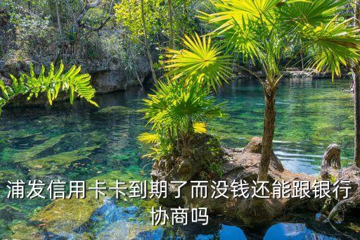 浦發(fā)信用卡卡到期了而沒錢還能跟銀行協(xié)商嗎